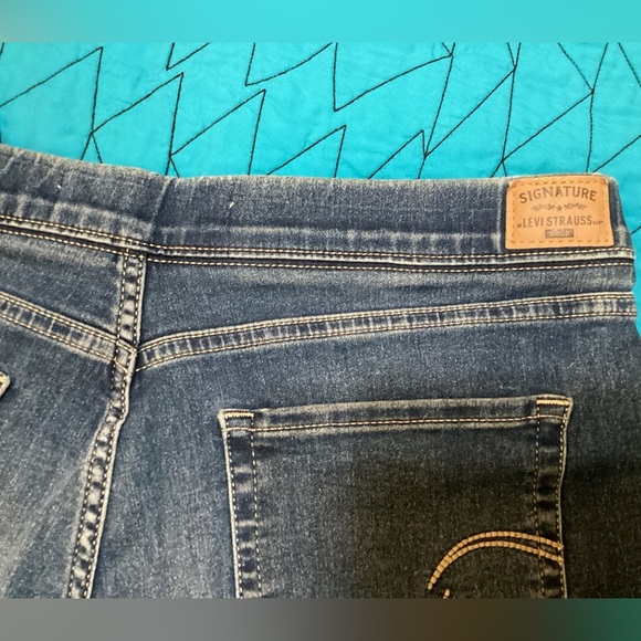 👜Good condition women’s Levi’s Jeans Pull-On Skinny, 16M - #334PP7 - Picture 9 of 11